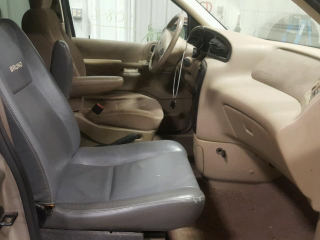 2FMZA52473BB01228 - 2003 FORD WINDSTAR S GOLD photo 5