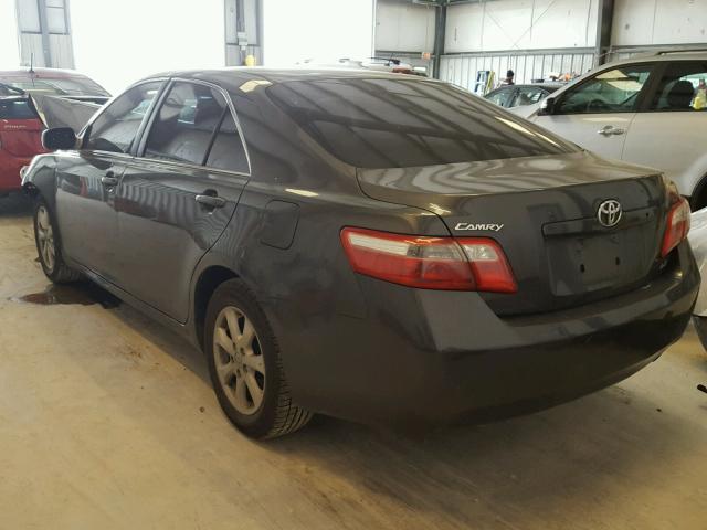 4T1BE46K58U198455 - 2008 TOYOTA CAMRY CE GRAY photo 3