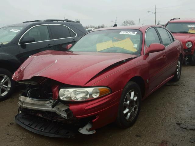 1G4HR54K73U244416 - 2003 BUICK LESABRE LI MAROON photo 2