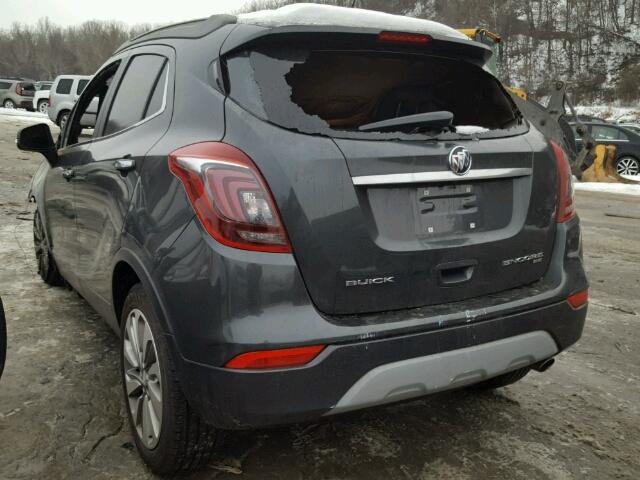 KL4CJESB7HB156889 - 2017 BUICK ENCORE PRE CHARCOAL photo 3