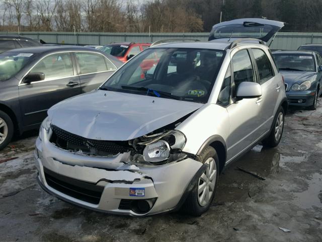 JS2YB5A37B6304953 - 2011 SUZUKI SX4 BASE SILVER photo 2