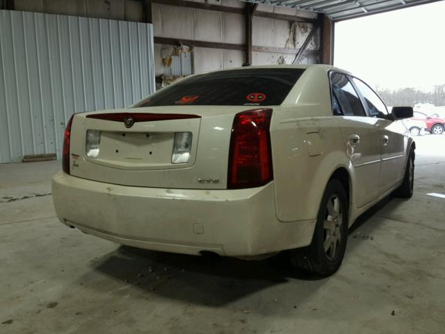 1G6DP577260130595 - 2006 CADILLAC CTS HI FEA WHITE photo 4