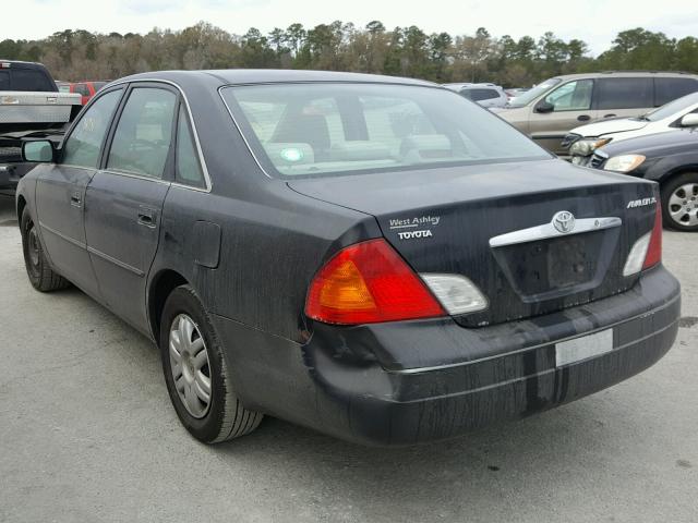 4T1BF28B0YU003618 - 2000 TOYOTA AVALON XL GRAY photo 3