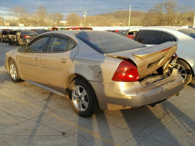 2G2WP522251302746 - 2005 PONTIAC GRAND PRIX GOLD photo 3