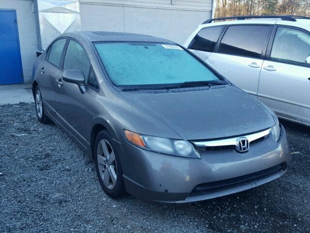 1HGFA16876L085258 - 2006 HONDA CIVIC EX GRAY photo 1