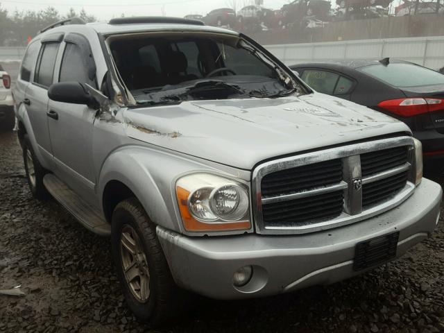 1D4HB48D94F220691 - 2004 DODGE DURANGO SL GRAY photo 1