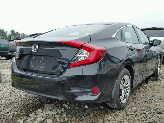 19XFC2F58HE036344 - 2017 HONDA CIVIC LX BLACK photo 4