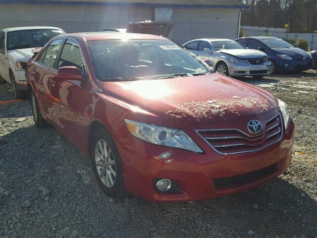 4T1BF3EK2BU733810 - 2011 TOYOTA CAMRY BASE RED photo 1