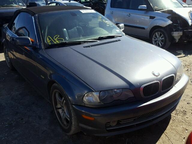 WBABS53492JU90933 - 2002 BMW 330 CI GRAY photo 1
