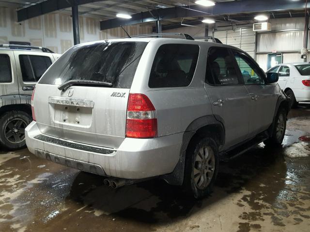 2HNYD18673H546276 - 2003 ACURA MDX TOURIN SILVER photo 4