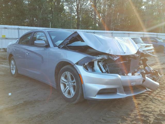 2C3CDXBG9GH103416 - 2016 DODGE CHARGER SE SILVER photo 1