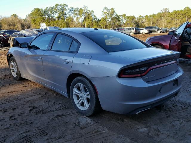 2C3CDXBG9GH103416 - 2016 DODGE CHARGER SE SILVER photo 3