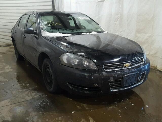 2G1WS58R079417115 - 2007 CHEVROLET IMPALA POL BLACK photo 1