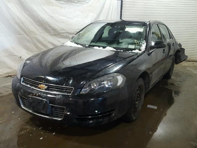 2G1WS58R079417115 - 2007 CHEVROLET IMPALA POL BLACK photo 2