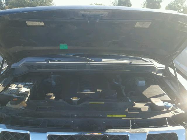 1N6AA07A14N558588 - 2004 NISSAN TITAN XE GRAY photo 7