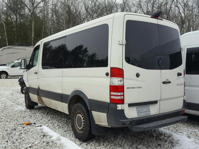 WDZPE7CC8E5873598 - 2014 MERCEDES-BENZ SPRINTER 2 WHITE photo 3