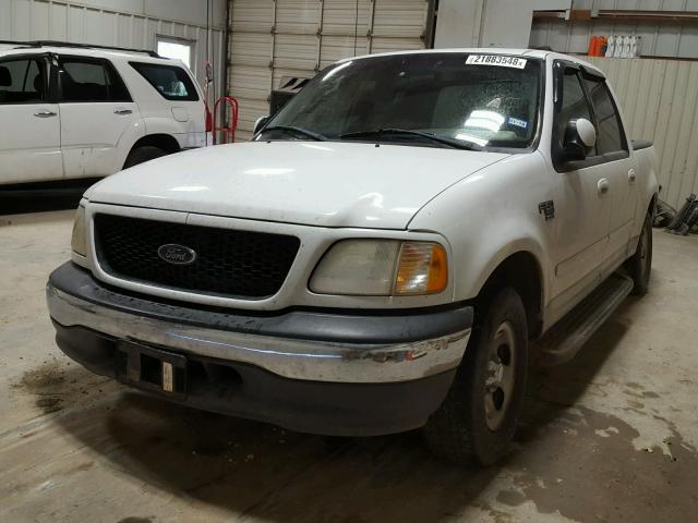 1FTRW07W21KE67989 - 2001 FORD F150 SUPER WHITE photo 2