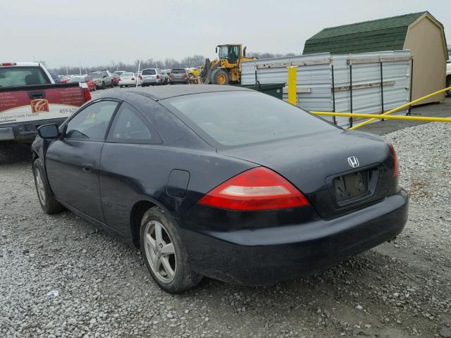 1HGCM72673A011007 - 2003 HONDA ACCORD EX BLACK photo 3