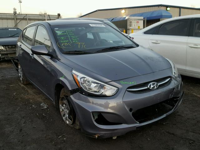 KMHCT5AE9FU233450 - 2015 HYUNDAI ACCENT GS GRAY photo 1