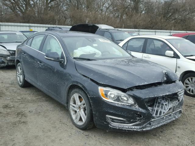 YV126MFK5F2334751 - 2015 VOLVO S60 PREMIE GRAY photo 1