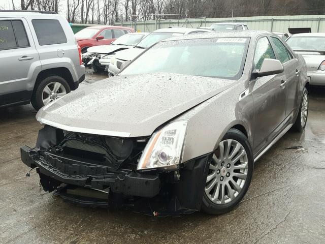 1G6DL5E37C0128221 - 2012 CADILLAC CTS PERFOR BEIGE photo 2