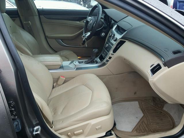 1G6DL5E37C0128221 - 2012 CADILLAC CTS PERFOR BEIGE photo 5