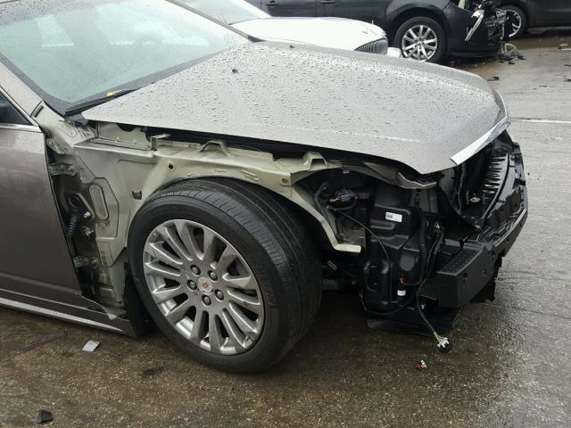 1G6DL5E37C0128221 - 2012 CADILLAC CTS PERFOR Beżowy zdjęcie 9