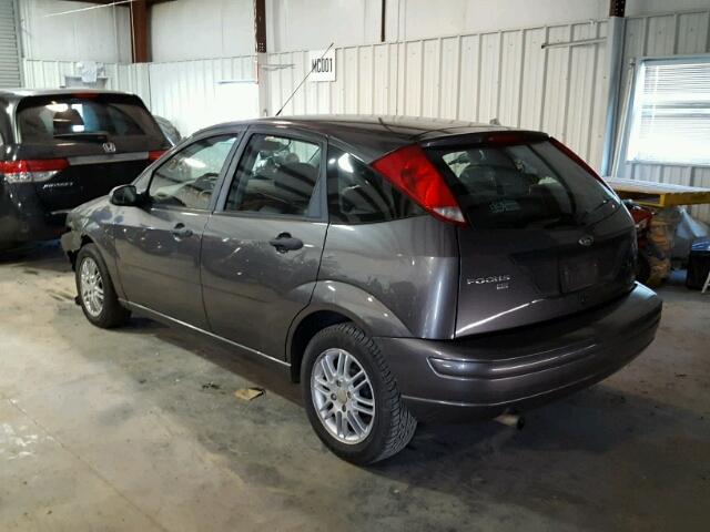 1FAFP37N77W333592 - 2007 FORD FOCUS ZX5 GRAY photo 3