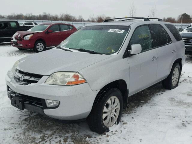 2HNYD18623H001389 - 2003 ACURA MDX TOURIN SILVER photo 2