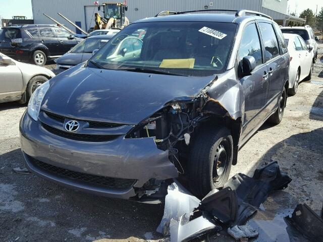 5TDKK4CC0AS335810 - 2010 TOYOTA SIENNA CE GRAY photo 2