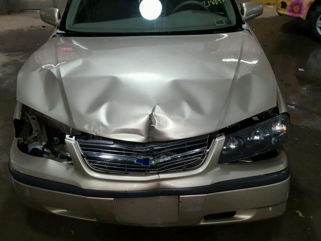2G1WF52E449334020 - 2004 CHEVROLET IMPALA 金色 照片 7