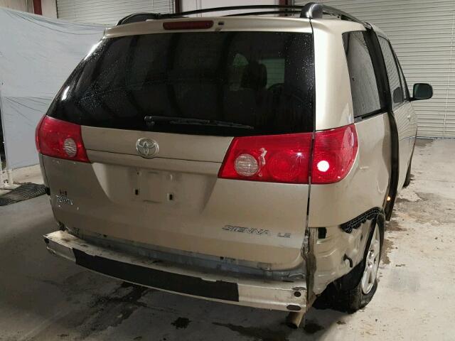 5TDZK23C49S236292 - 2009 TOYOTA SIENNA CE BEIGE photo 9