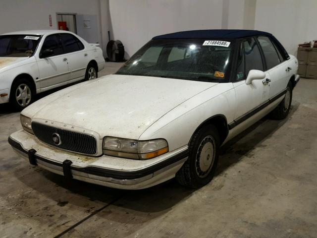 1G4HP52L5RH536522 - 1994 BUICK LESABRE CU WHITE photo 2