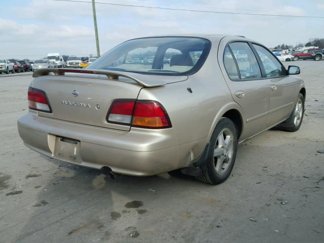 JN1CA21D6VM524957 - 1997 NISSAN MAXIMA GLE GOLD photo 4