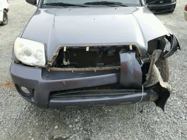 JTEZU14R98K014954 - 2008 TOYOTA 4RUNNER SR CHARCOAL photo 7