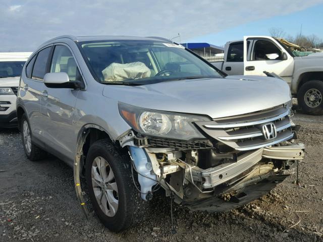 5J6RM3H73CL028256 - 2012 HONDA CR-V EXL SILVER photo 1