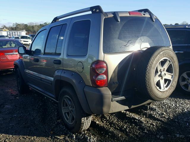 1J4GK38K25W630469 - 2005 JEEP LIBERTY RE BEIGE photo 3