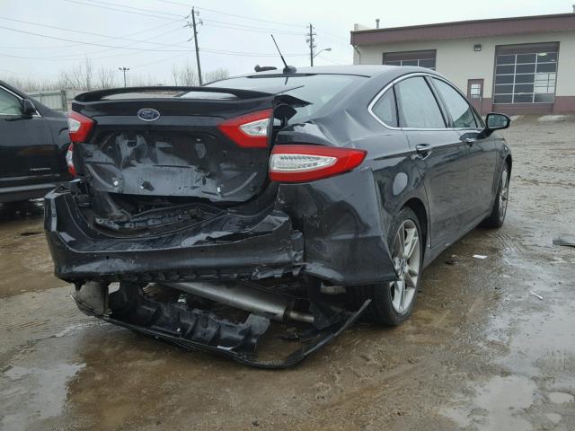 3FA6P0K9XDR341192 - 2013 FORD FUSION TIT BLACK photo 4