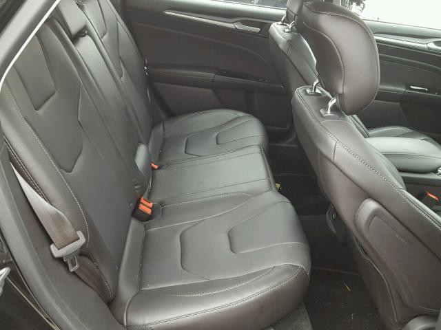 3FA6P0K9XDR341192 - 2013 FORD FUSION TIT BLACK photo 6