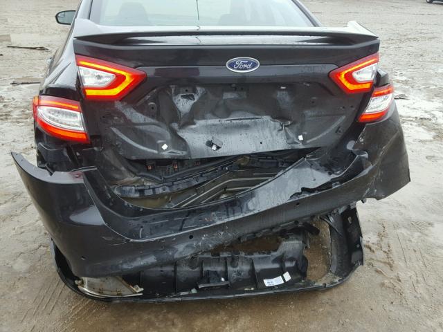 3FA6P0K9XDR341192 - 2013 FORD FUSION TIT BLACK photo 9