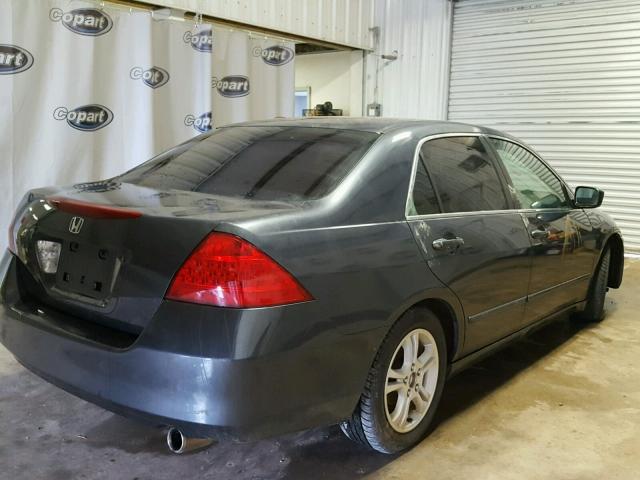 1HGCM55306A185656 - 2006 HONDA ACCORD SE CHARCOAL photo 4