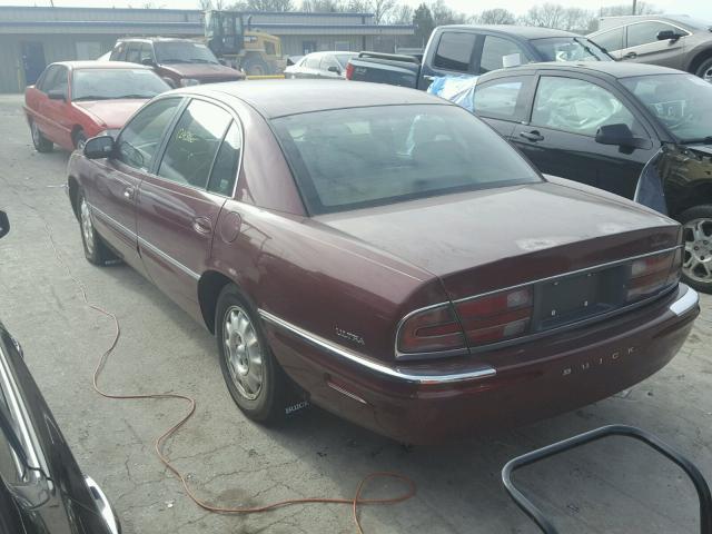 1G4CU5213W4606295 - 1998 BUICK PARK AVENU MAROON photo 3