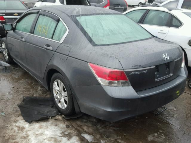 1HGCP26428A012107 - 2008 HONDA ACCORD LXP GRAY photo 3