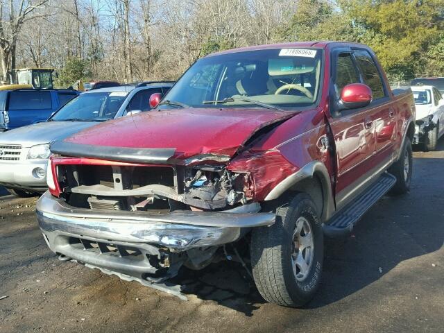 1FTRW08L72KD61060 - 2002 FORD F150 SUPER BURGUNDY photo 2