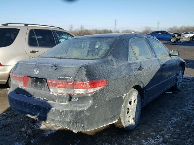 1HGCM66583A083815 - 2003 HONDA ACCORD BLACK photo 4