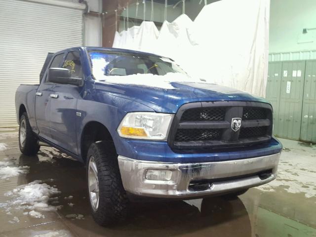 1D3HV18T09S787677 - 2009 DODGE RAM 1500 BLUE photo 1