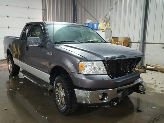 1FTPX14576NB47241 - 2006 FORD F150 GRAY photo 1