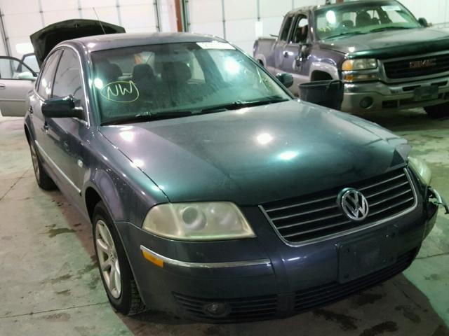 WVWPD63B54P046486 - 2004 VOLKSWAGEN PASSAT GLS GRAY photo 1