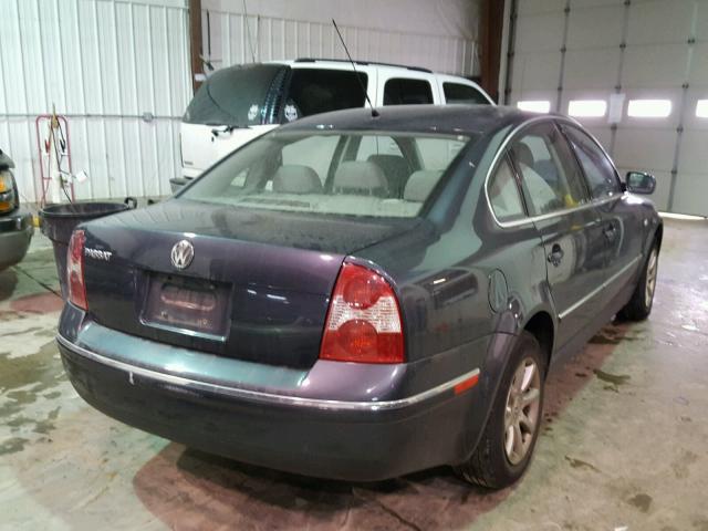 WVWPD63B54P046486 - 2004 VOLKSWAGEN PASSAT GLS GRAY photo 4