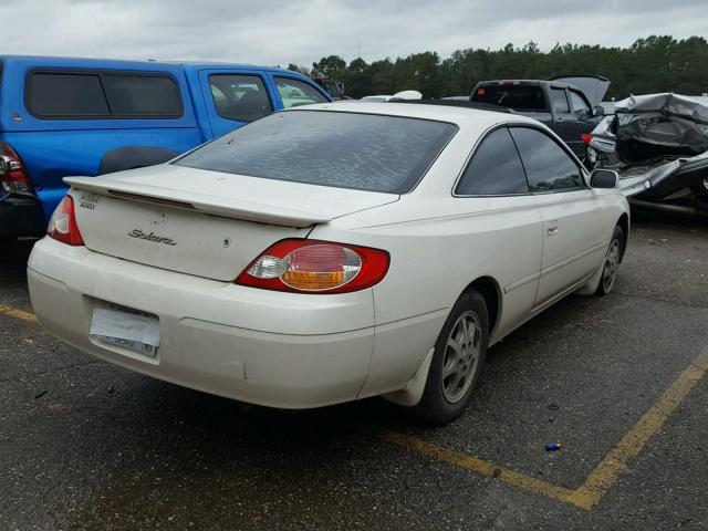 2T1CE22P53C021618 - 2003 TOYOTA CAMRY SOLA WHITE photo 4